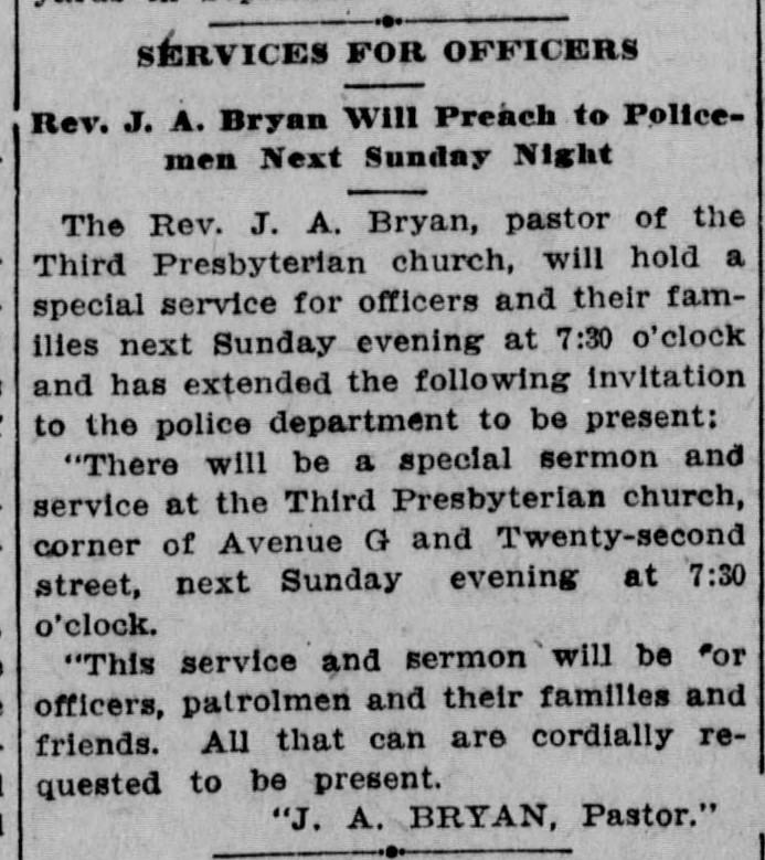 services for Officers